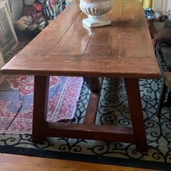 Hand built Farmhouse table 10 Ft