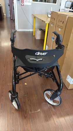 Nitro walker with seat