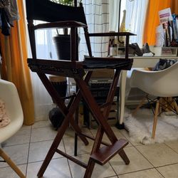 Tall Directors Makeup Chair
