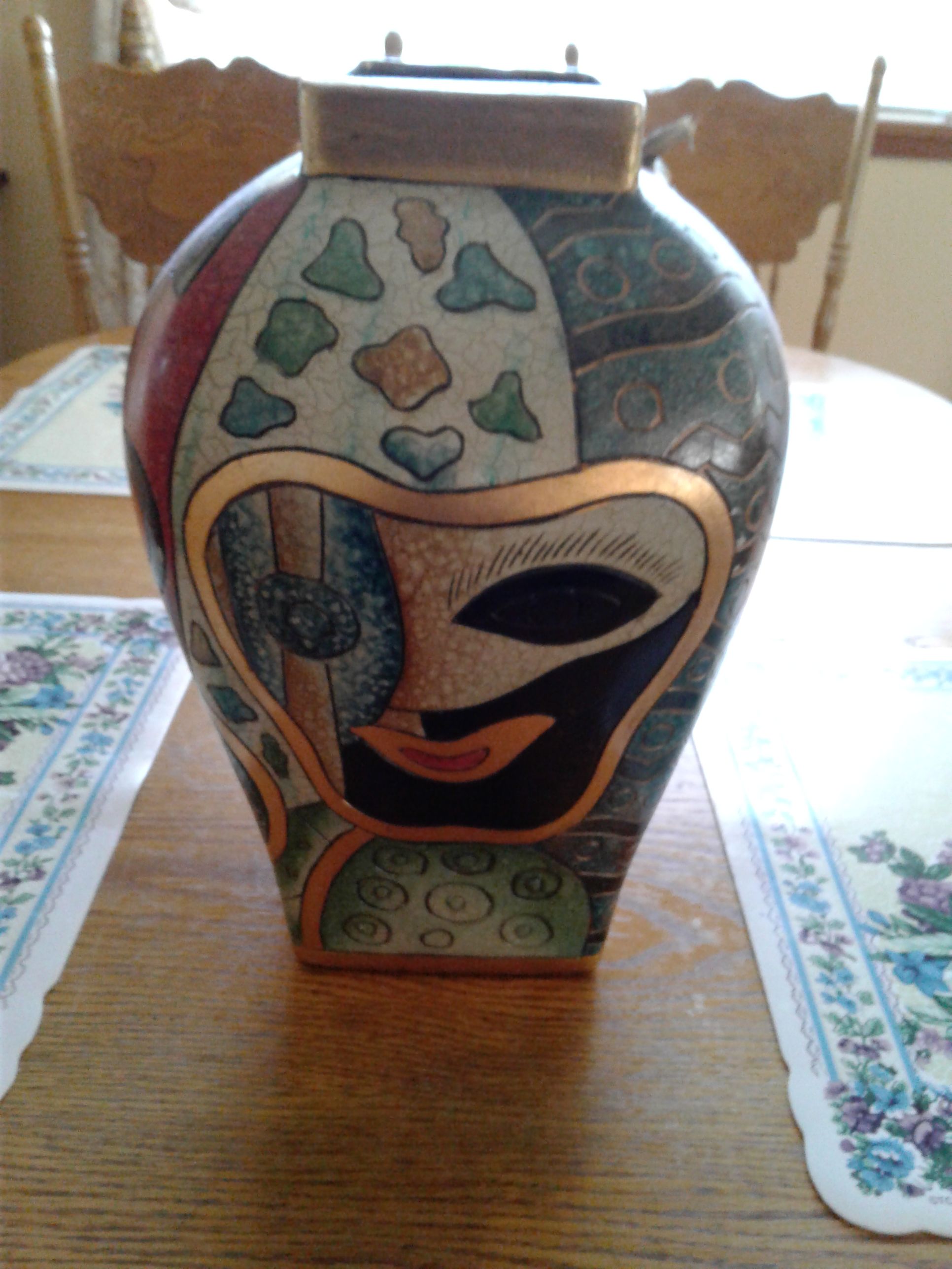 Large Art Vase