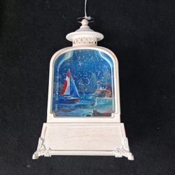 Beach Snow Lamp