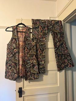 1970’s campus casuals 3 piece suiting