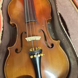 1(contact info removed) Jackson Guldan 4/4 Violin Stradivarius Copy $400 Firm Vintage Antique Old