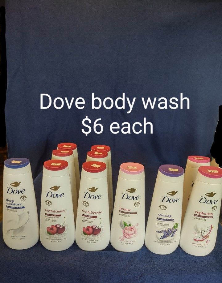 Dove Body Wash $6 each