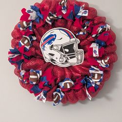 Buffalo Bills wreath decor Go Bills 
