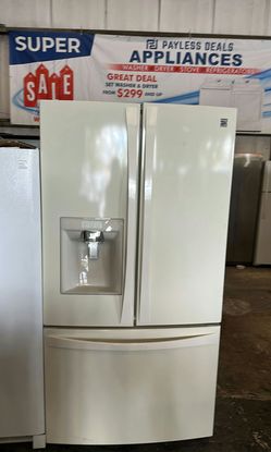 Kenmore White French Door Energy Efficient Fridge