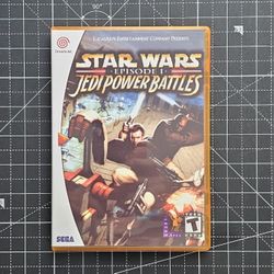 Dreamcast Star Wars Ep.1 Jedi Power Battles Custom Case - NO Game or Manual