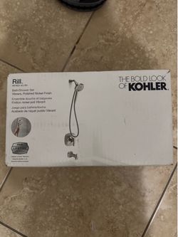 Brand New Kohler Shower Set (Polished Nickel)