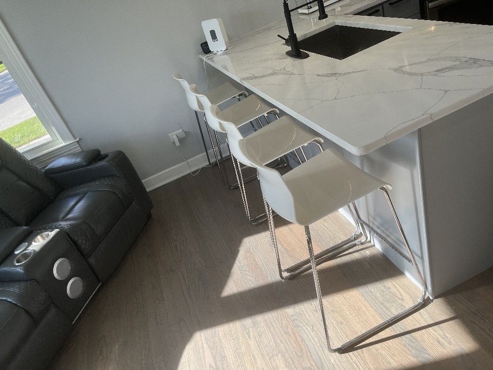 White Bar Stools