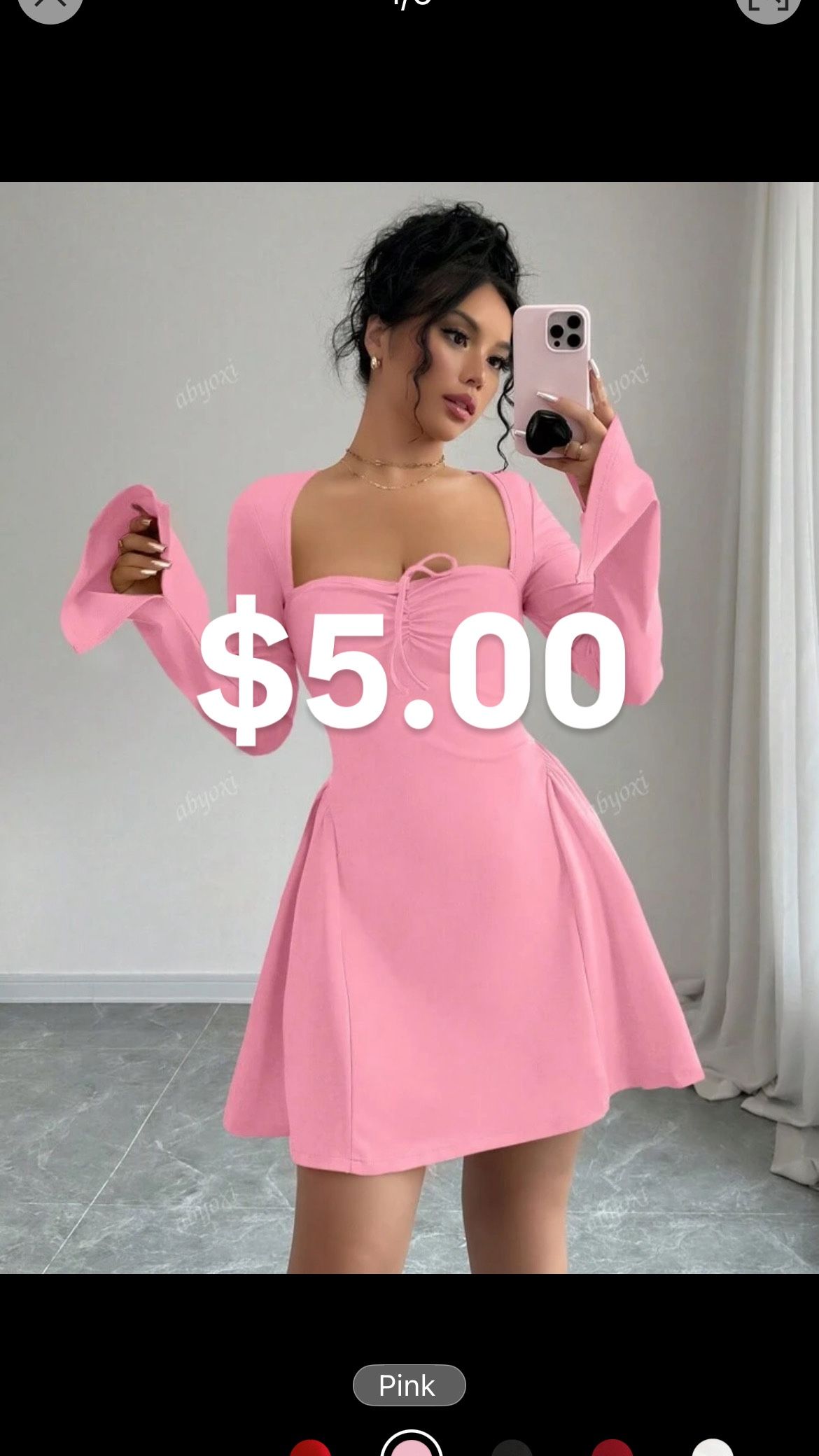 Pink Cute Dress 