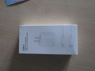 Iphone charger 20w type c to lightning cable