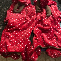 Set Of 2 Large Christmas Dog Pajamas 