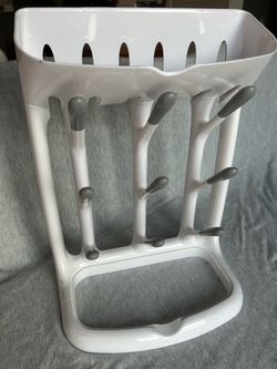 Bottle parts drying rack