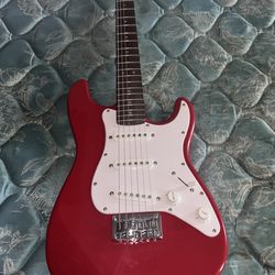 Squier Electric Guitar Dakota Red