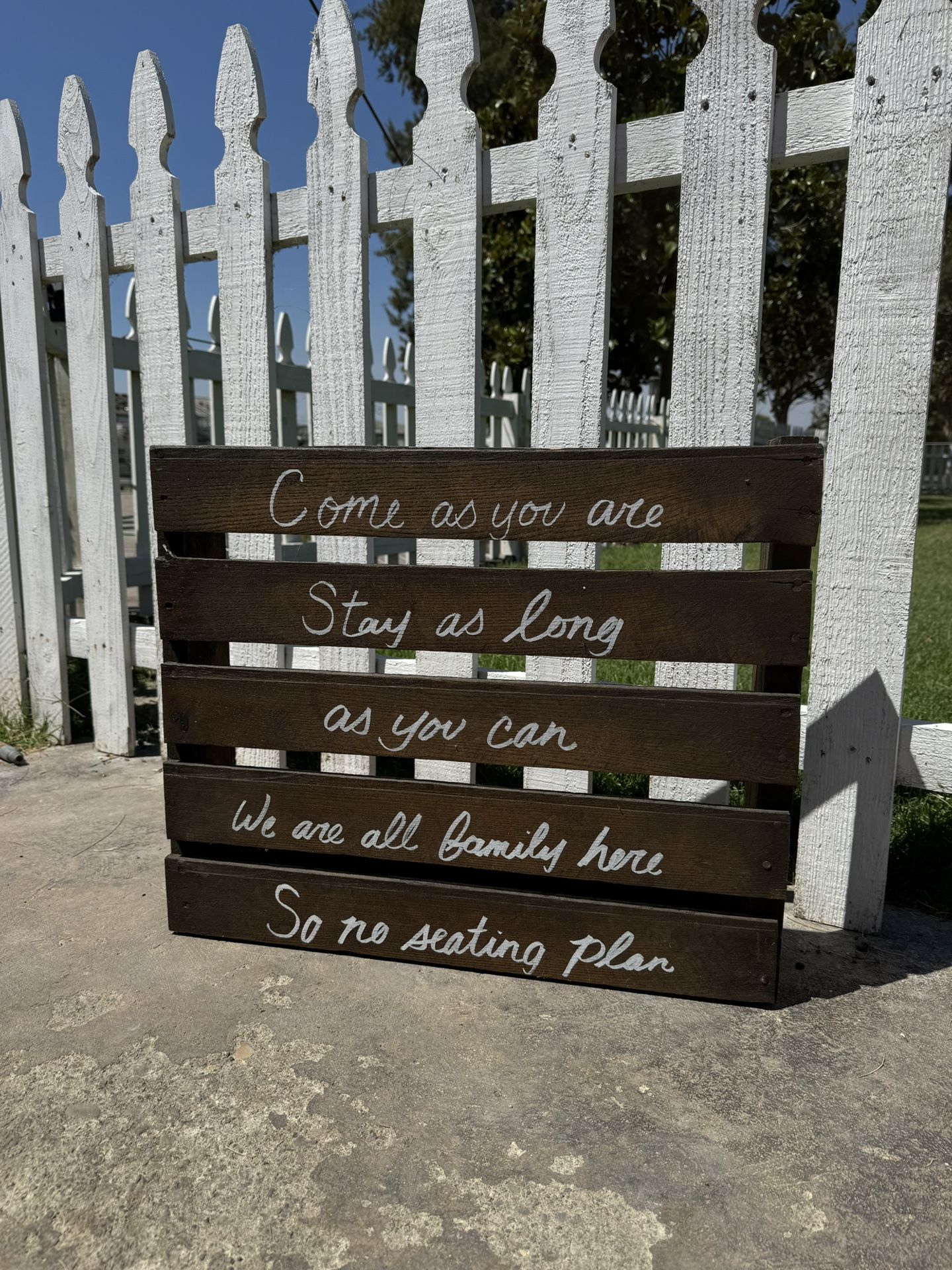 Wedding Sign