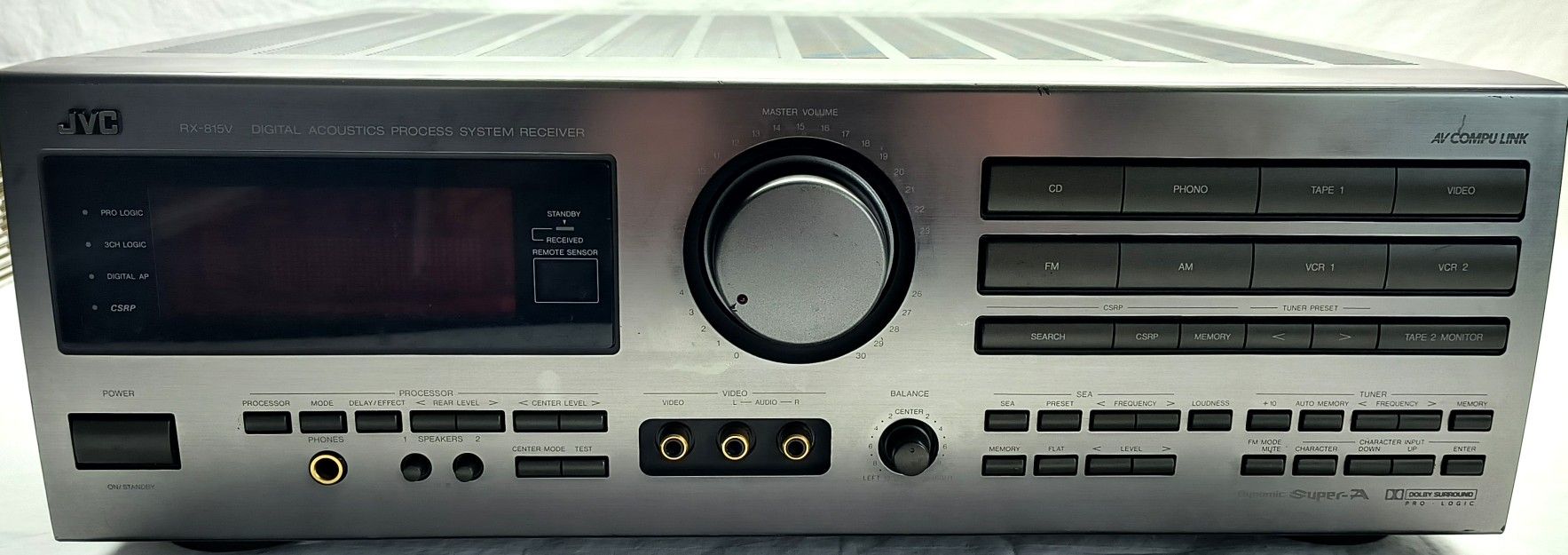 Vintage JVC RX-815V Digital Acoustics Receiver