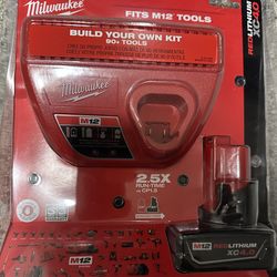 Milwaukee m12 battery starter kit