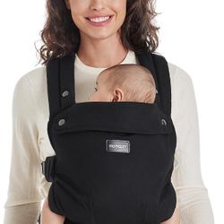 Momcozy Baby Carrier Newborn to Toddler - Ergonomic, Cozy and Lightweight Infant Carrier for 7-44lbs, Effortless to Put On, Ideal for Hands-Free Paren