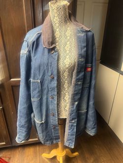 Vintage Dickies Denim Chore Coat Jacket