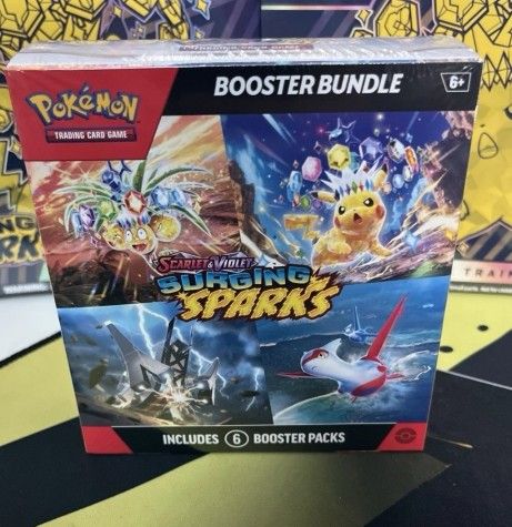 Pokemon Surging Sparks Booster Bundle