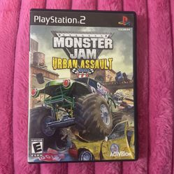 PS2 Monster Jam - Urban Assault