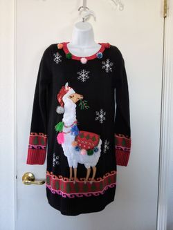 Christmas Sweater Dress