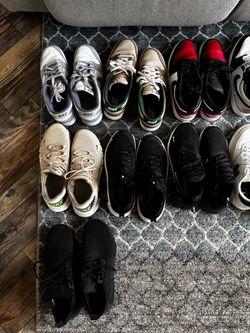 Nike/Adidas Sneaker Lot – 17 Pairs Mixed Styles