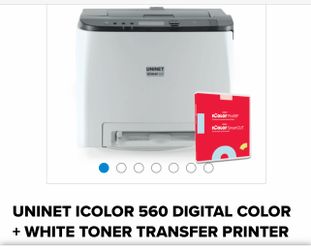 Unit color 560  white toner printer