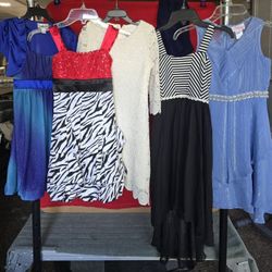 Girl's DRESSES Sizes 6X - 7 - 8