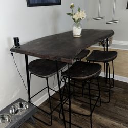 Tall Dining Table With Chairs