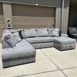 Gray Sectional Couch