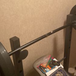 Weight Bench ,Dumbbells and Ab Wheel 
