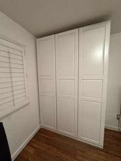 IKEA PAX Wardrobe System – Extra Tall 93⅛” – 3 Door – Excellent Condition