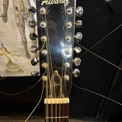 Vintage Alvarez 12-string Acoustic Guitar 
