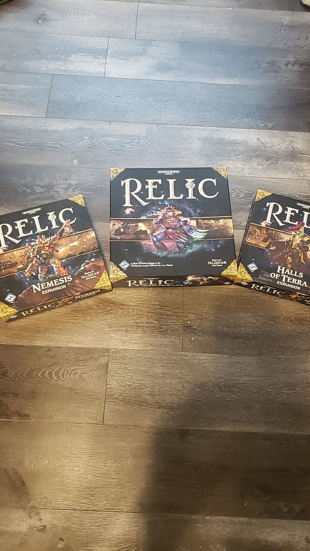 Relic Board Game W/Expansions