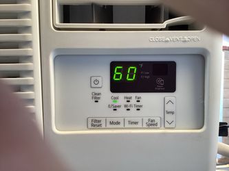 Cooling and heating AC unit with Wi-Fi