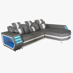 New Sectional Leather 