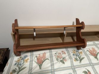 Sturdy Handmade Wooden Wall Shelf