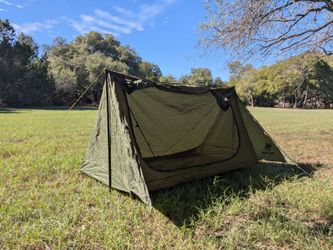OneTigris A-Frame Camping Tent, Sea to Summit 78 x 25 Mat, Teton 75L Backpack