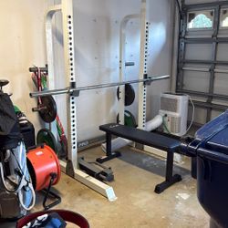 Gym Rack With Weights