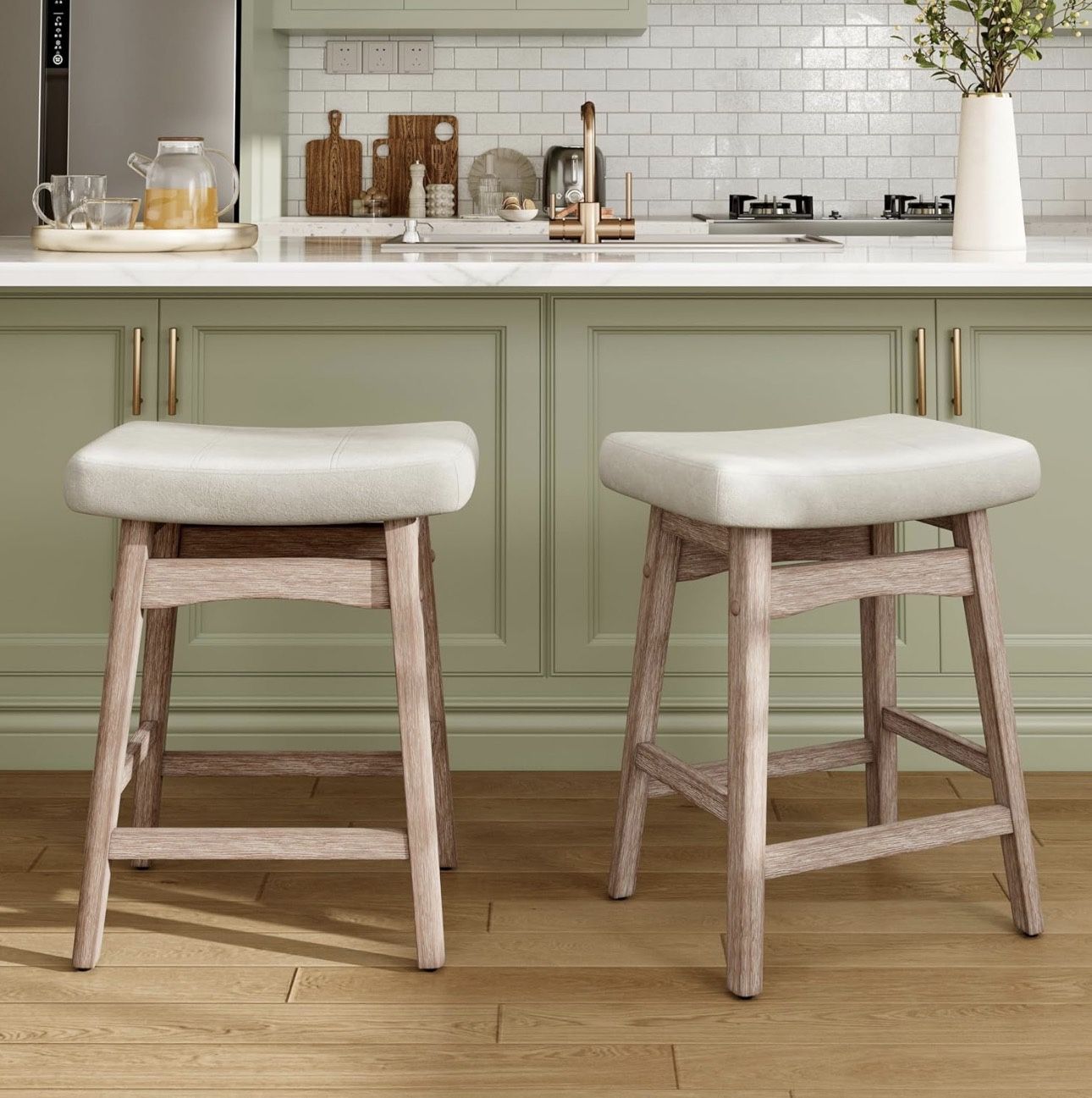 SADDLE BAR STOOLS