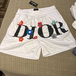 “OFF-BRAND” Flower DC Shorts