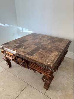 Ashely Marble Coffee Table