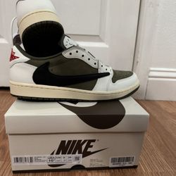 Travis Scott Medium Olive Jordan 1 Size 10.5m