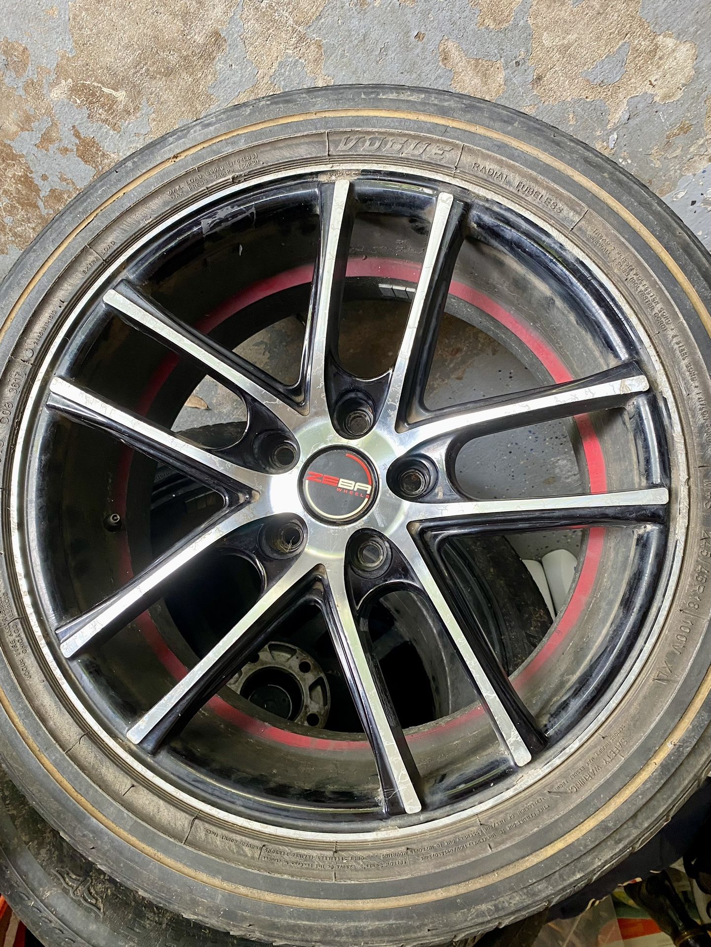 ZEBA WHEELS 18”