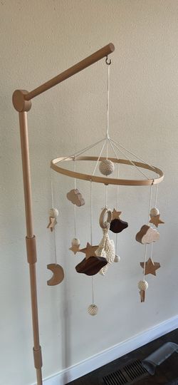 Wooden Baby Mobile