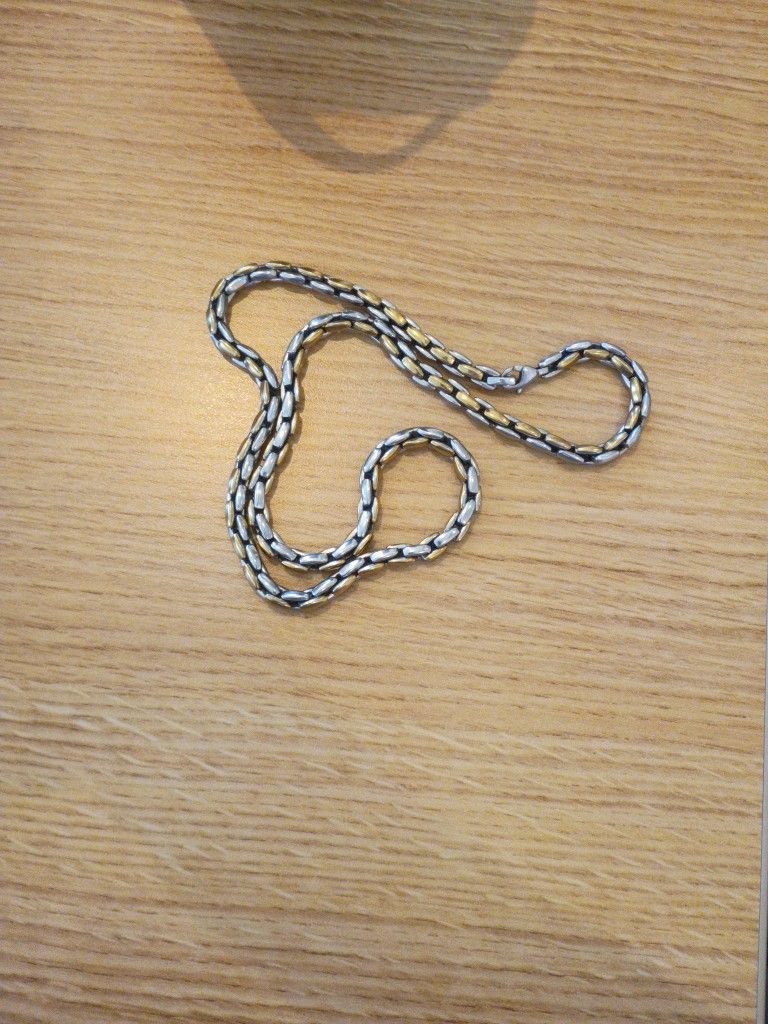 Sliver Gold Chain