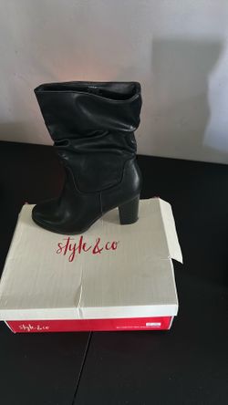 Macy’s style & co boots