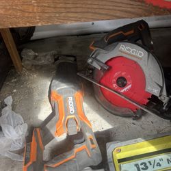 18volt RIDGID Cordless Tools 