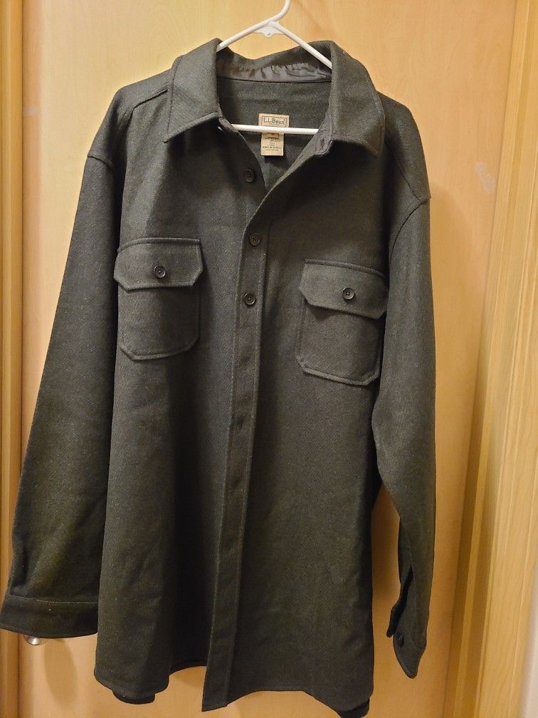 LLBean MENS WOOL Jacket